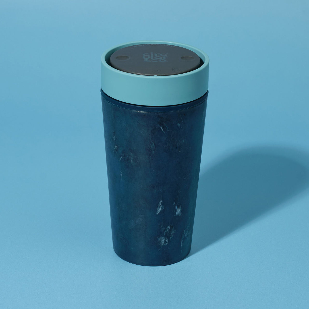 RFC-12OZ-ST-BLUE - Recycled Fabric Cup 12oz Blue