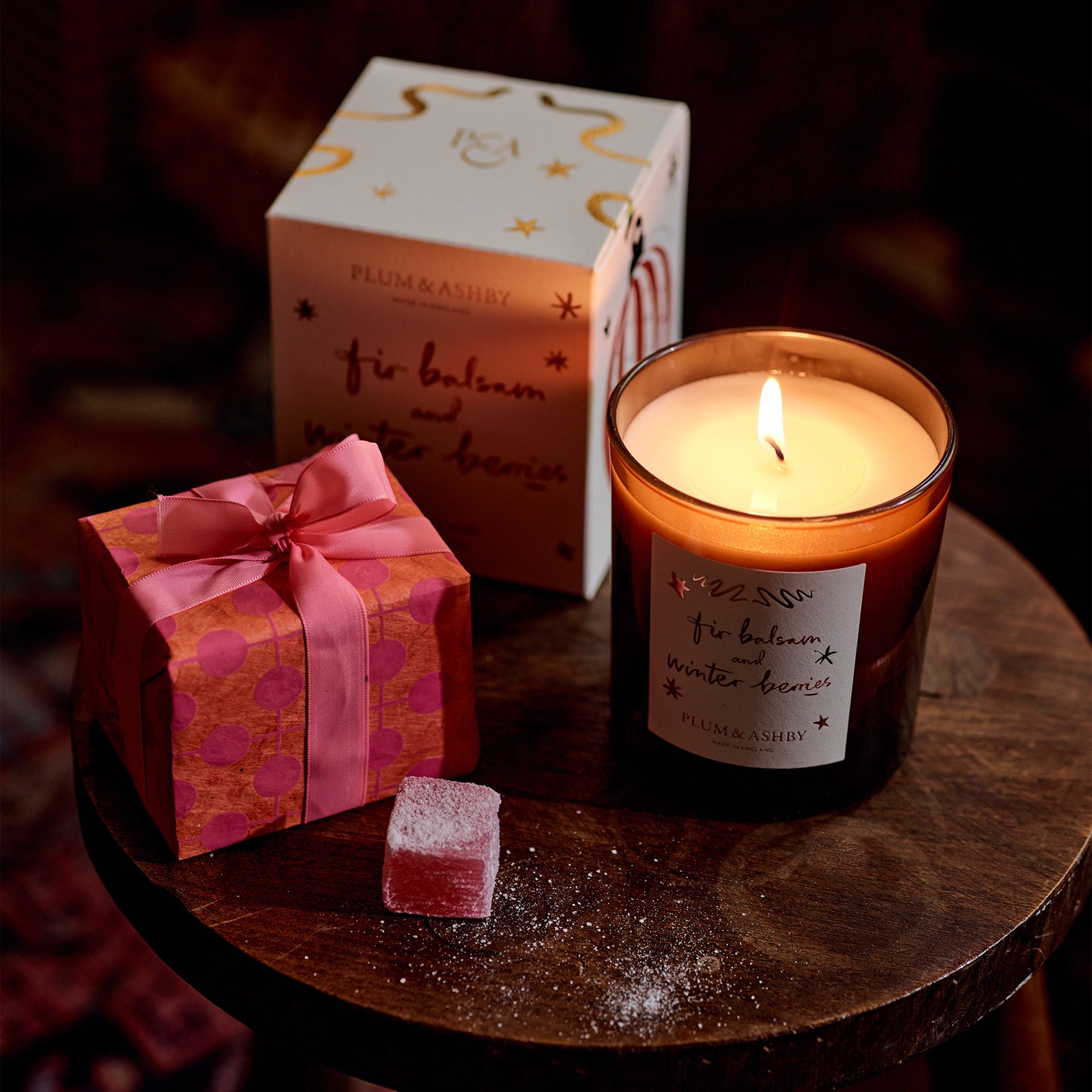 WINTERVOTIVESET - Winter Votive Gift Set