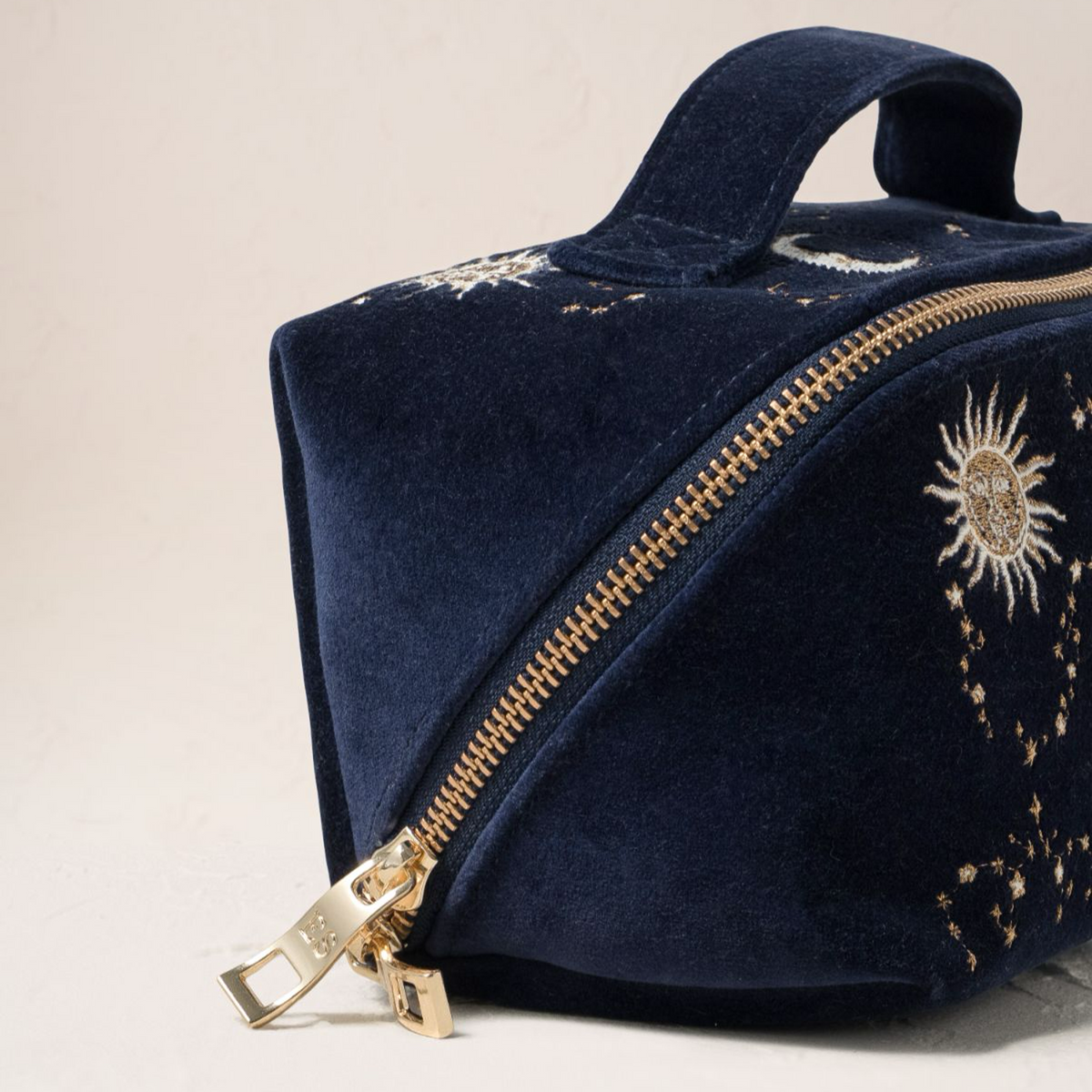 18962 - Celestial Sun & Moon Open Flat Makeup Bag