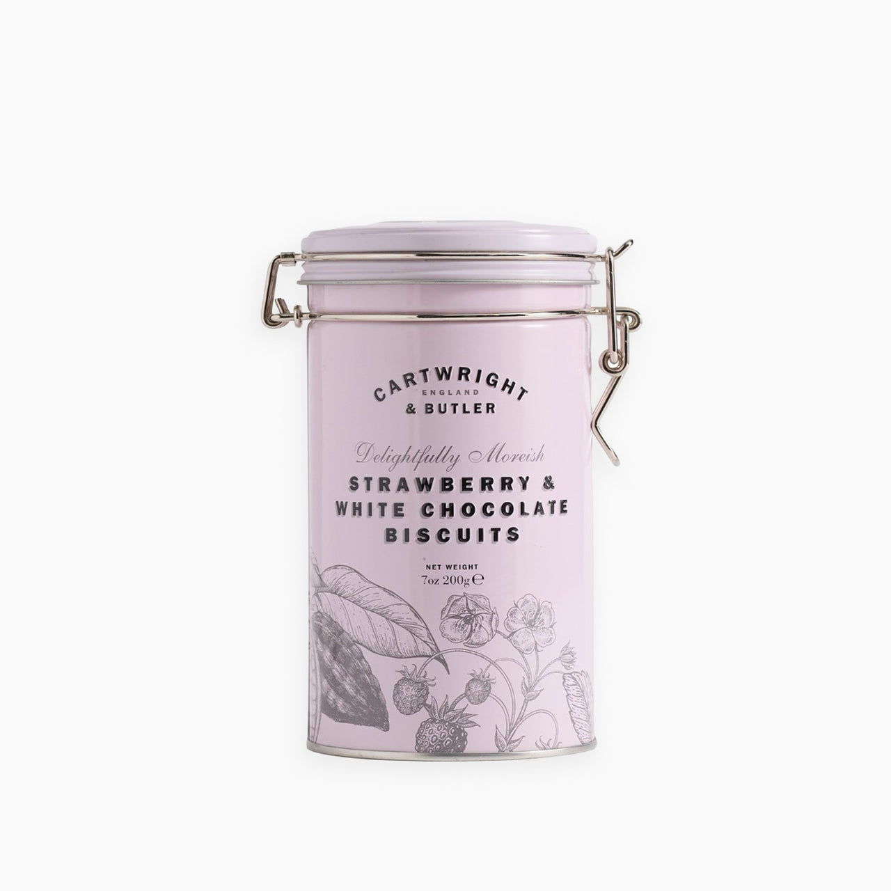 4466 - Strawberry & White Chocolate Biscuits Tin