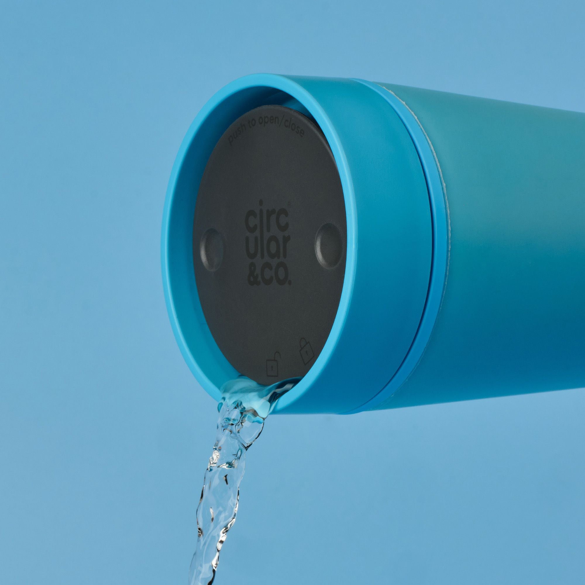 BGC-12OZ-SK-BLUE - Bubblegum Cup 12oz Sky Blue