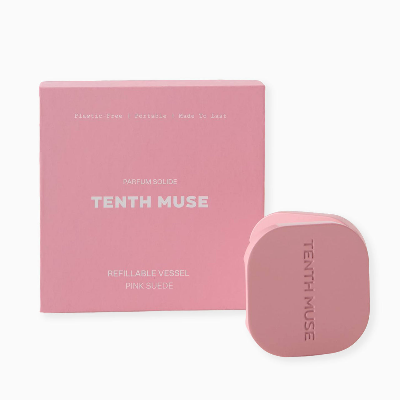 Refillable Vessel Pink Suede - Whistlefish
