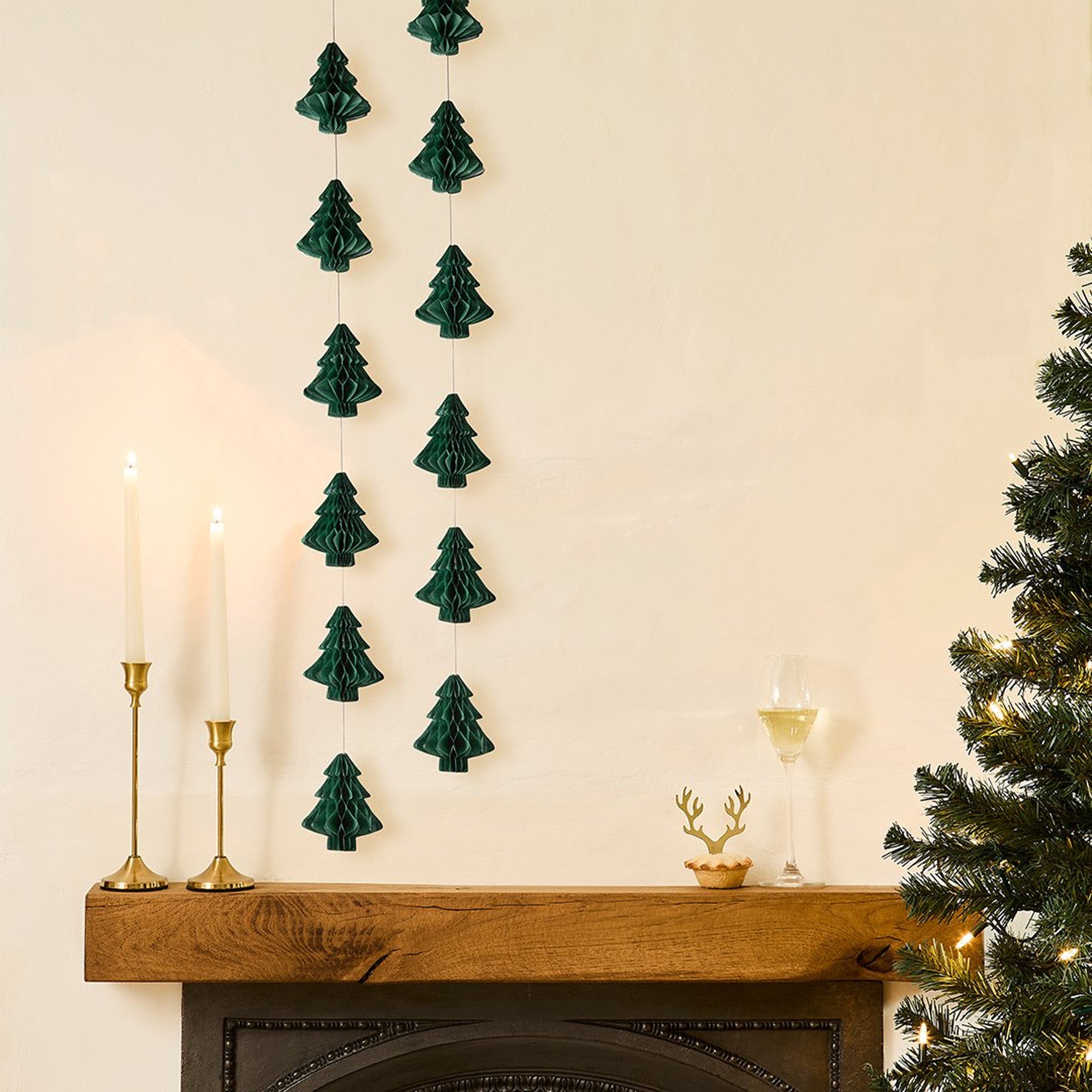 HBRC105 - Honeycomb Tree Garland
