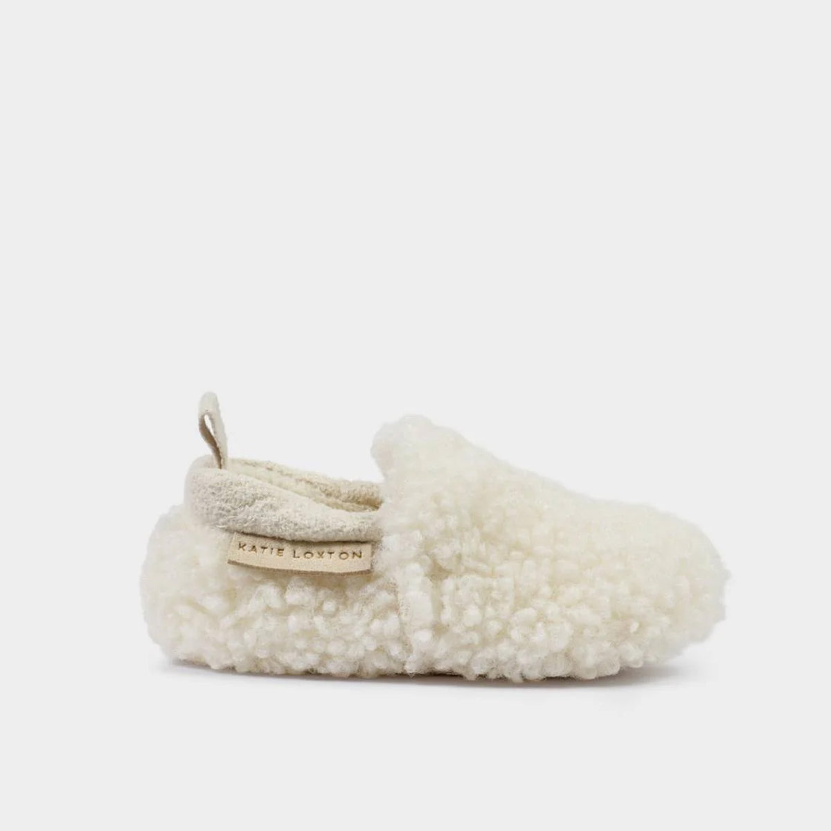 BA0135 - Borg Baby Shoes Off in White
