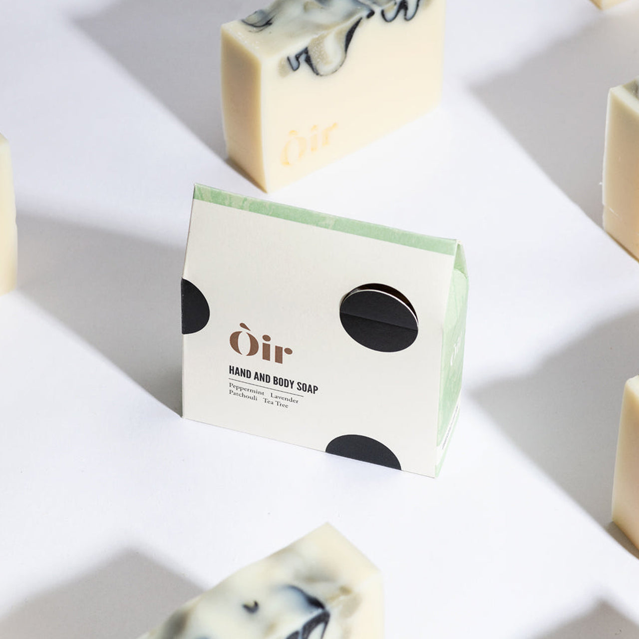 OIRS0002 - Peppermint, Lavender, Patchouli, Tea Tree Soap