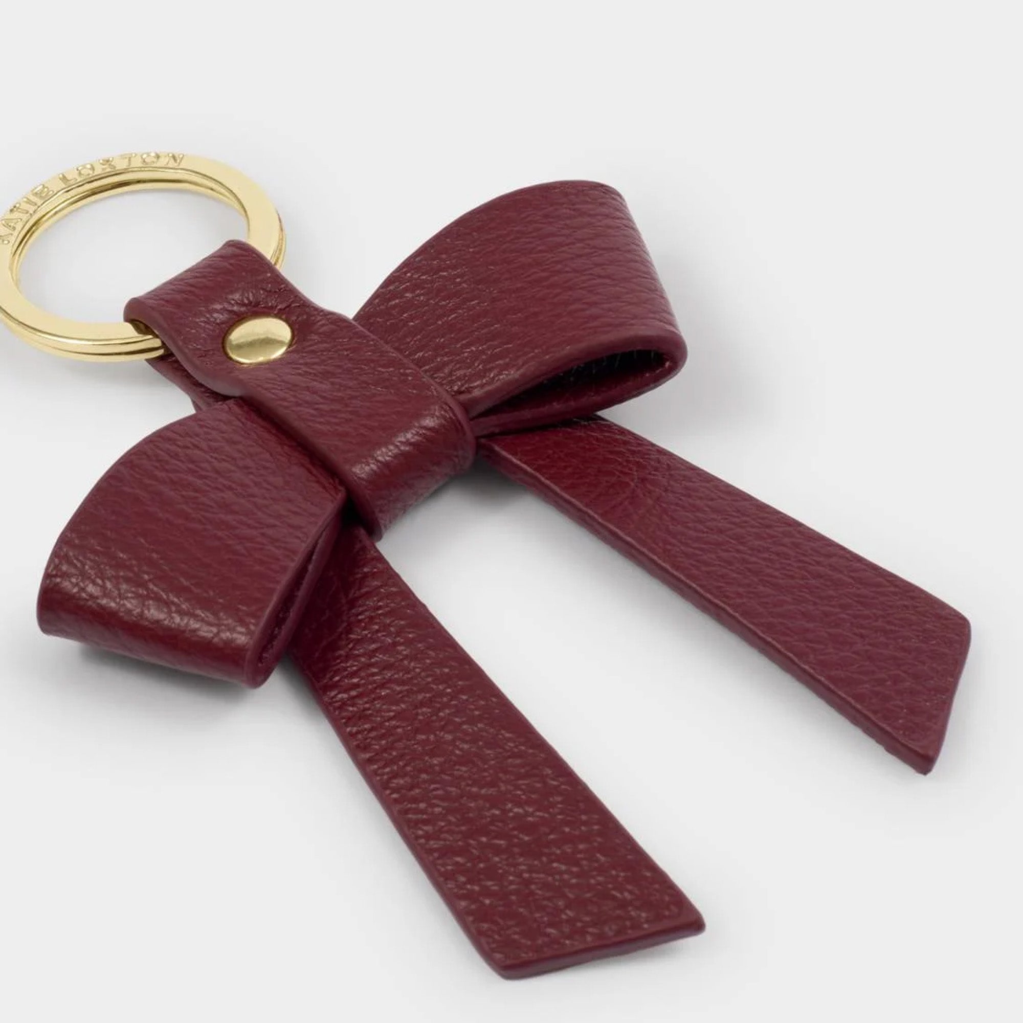 KLB4667 - Cherry Bow Keyring in Gift Box
