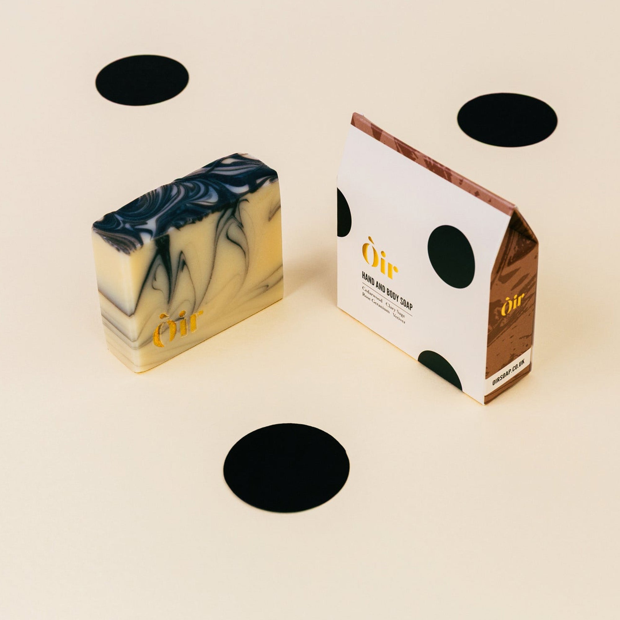 OIRS0005 - Cedarwood, Clary Sage, Rose Geranium, Vetiver Soap