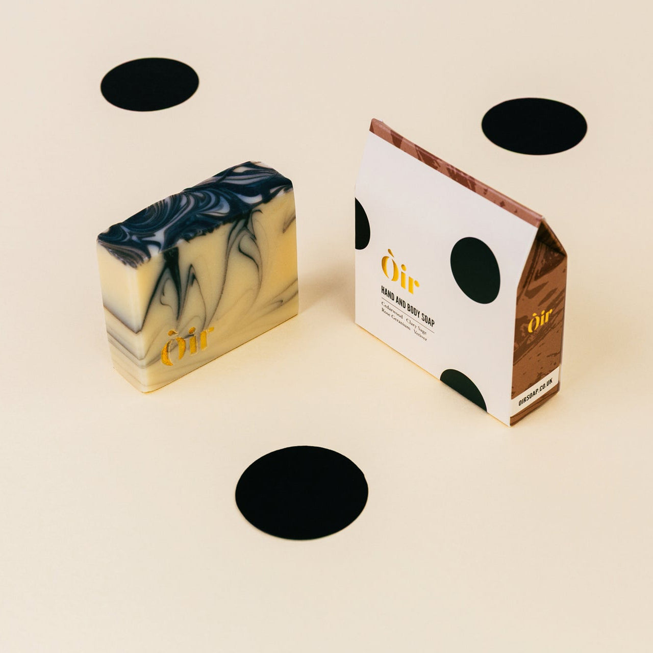 OIRS0005 - Cedarwood, Clary Sage, Rose Geranium, Vetiver Soap