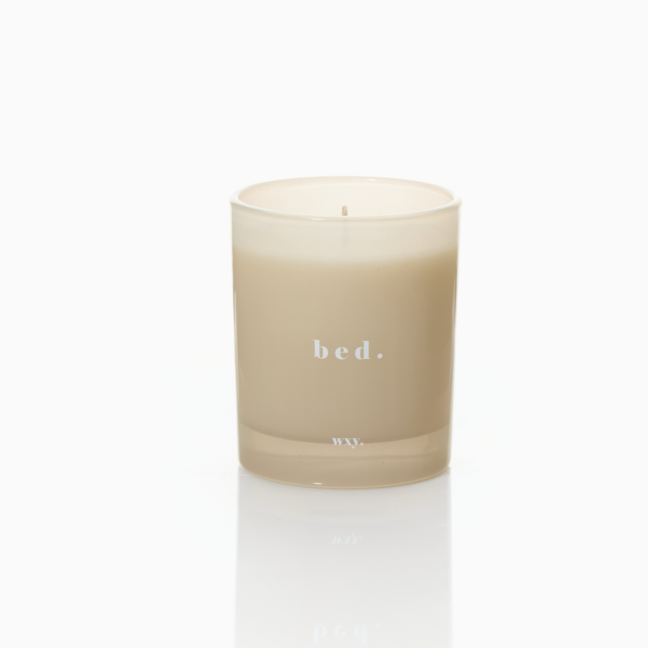 WXYCL0802 - Bed 7oz Candle Warm Musk and Black Vanilla