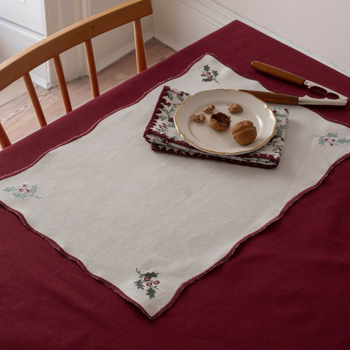 XPMBRI - Berry Ribbons Place Mats Set Of 2