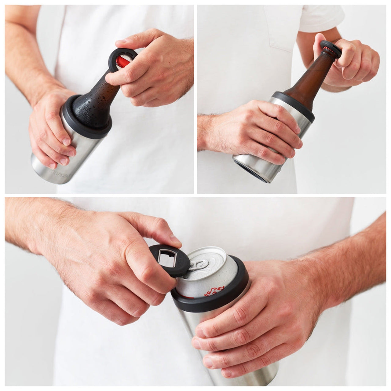 000035 - Huski Beer Cooler 2.0 Brushed Stainless
