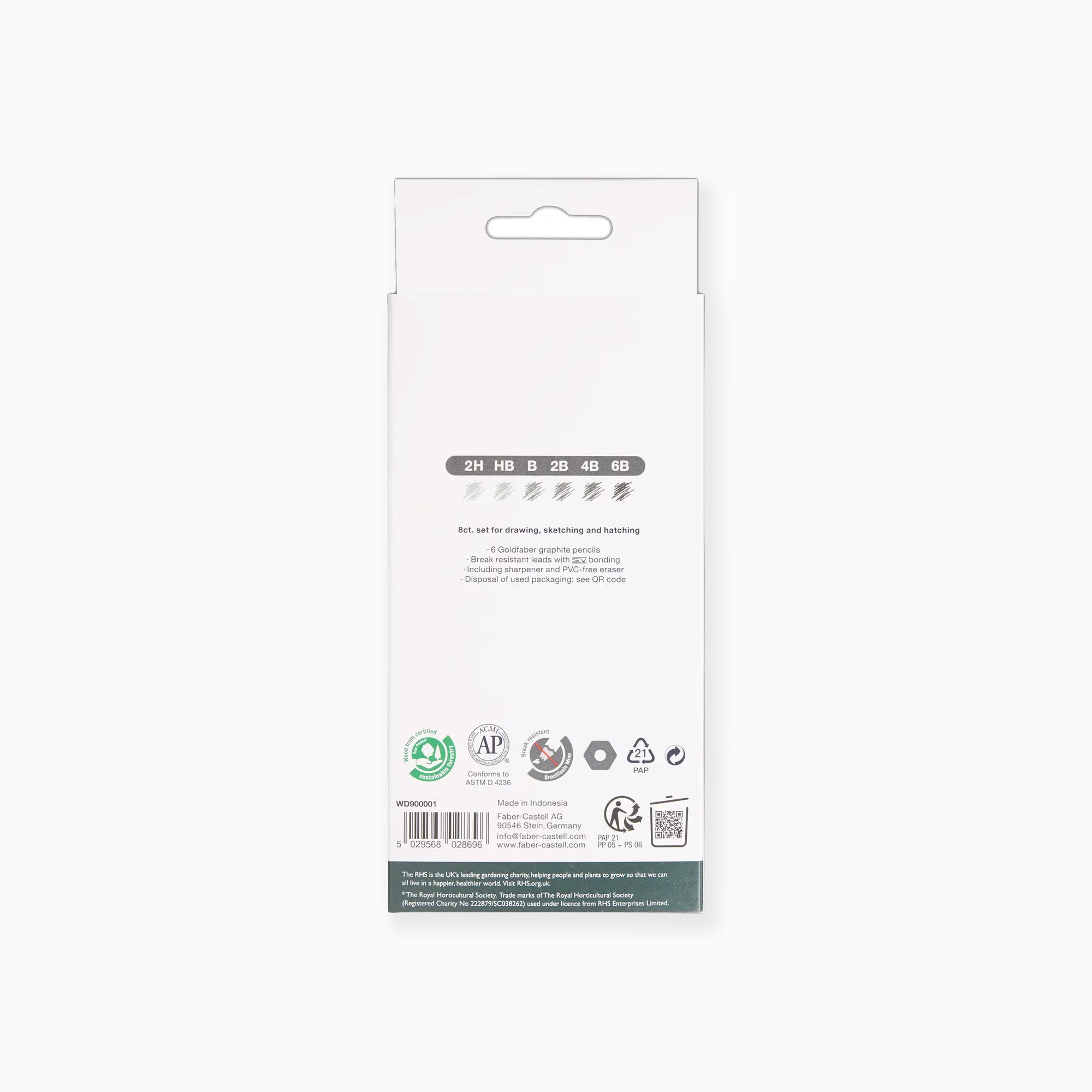 WD900001 - Faber Castell Graphite Sketch Set RHS