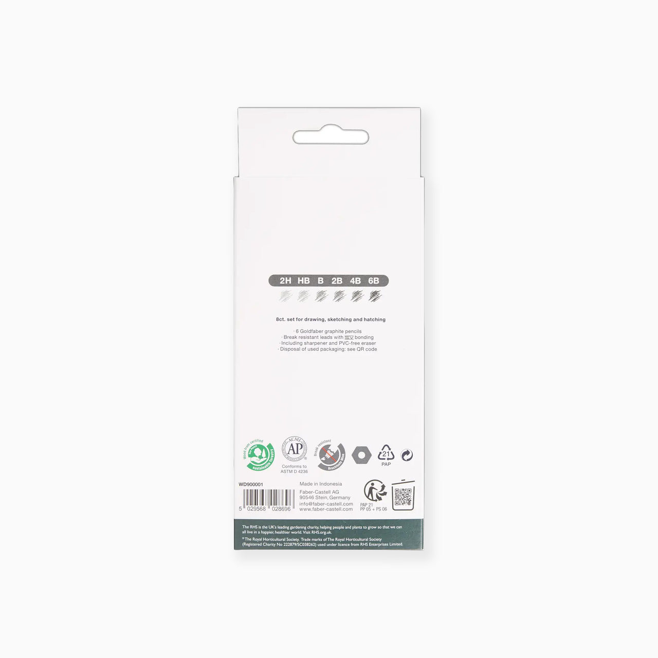 WD900001 - Faber Castell Graphite Sketch Set RHS
