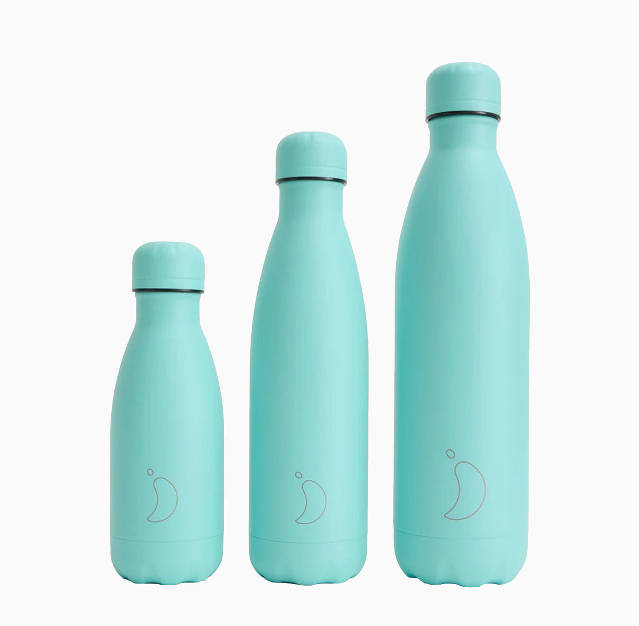Water Bottle-B500PAAGR - Pastel Green Bottle 500ml-Chilly's