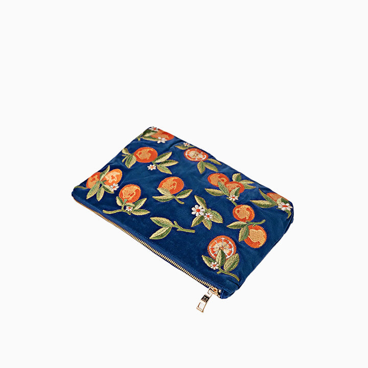 Pouch-80207 - Orange Blossom Everyday Pouch-Elizabeth Scarlett
