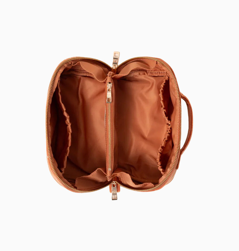 Makeup Bag-86230 - Sun Goddess Open Flat Makeup Bag-Elizabeth Scarlett