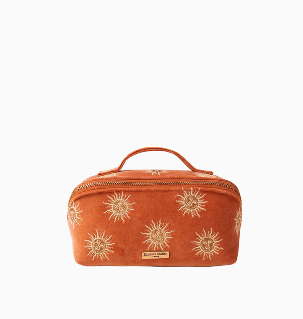 Makeup Bag-86230 - Sun Goddess Open Flat Makeup Bag-Elizabeth Scarlett
