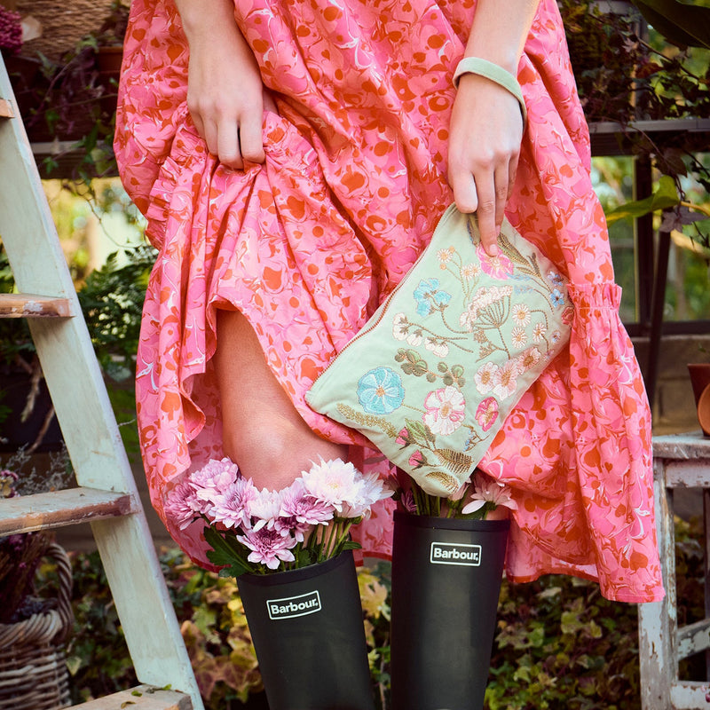 Pouch-97939 - Pressed Flowers Everyday Pouch-Elizabeth Scarlett