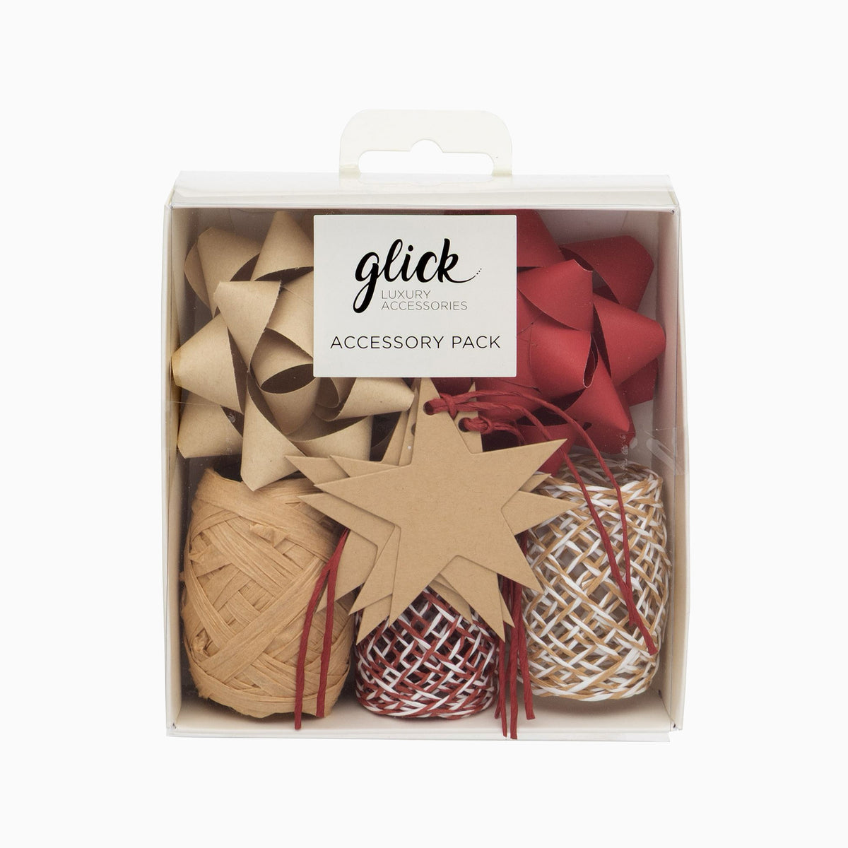 ABX09 - EcoKraft/Red Accessory Box