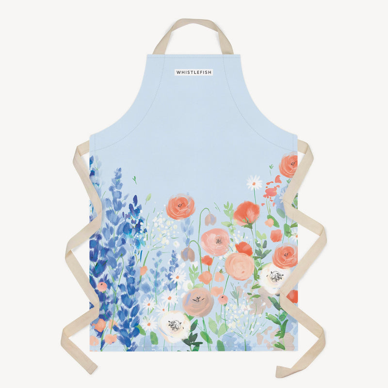 Apron - BM01AP - Blue Meadows Sky Apron - Blue Meadows Sky Apron - Whistlefish