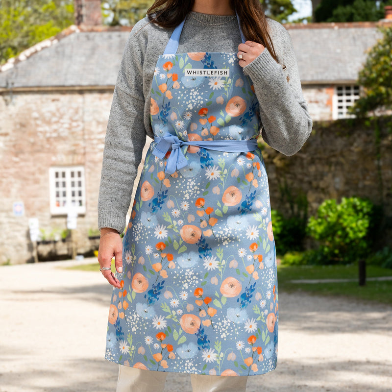 Apron - BM02AP - Blue Meadows Navy Apron - Blue Meadows Navy Apron - Whistlefish