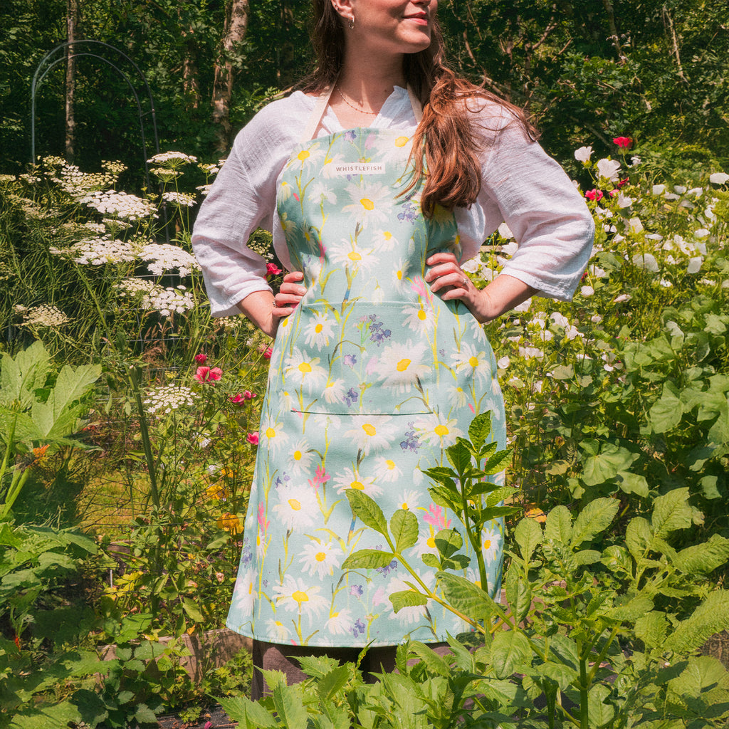 Apron-DA25AP - Messy Daisy Apron-Whistlefish