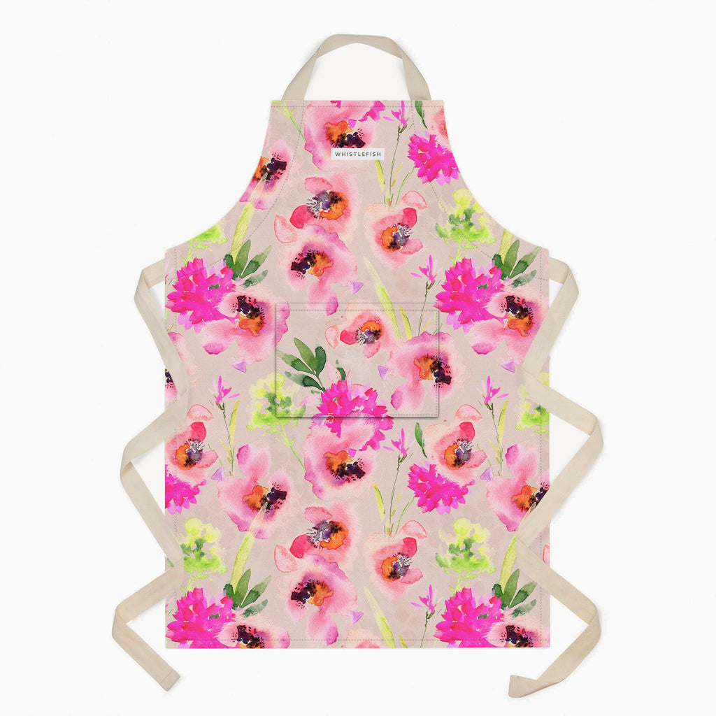 Apron-OR24AP - Orange Poppy Apron-Whistlefish