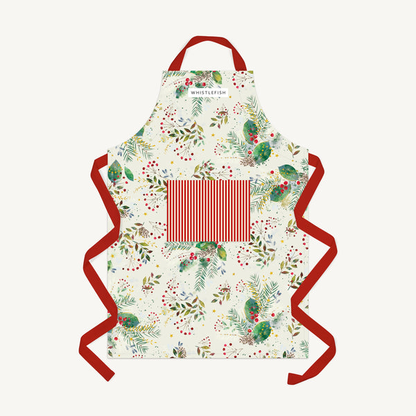 Apron - XM2302AP - Berry Foliage Apron - 