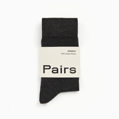 Storm Grey Large Bamboo Socks - Whistlefish