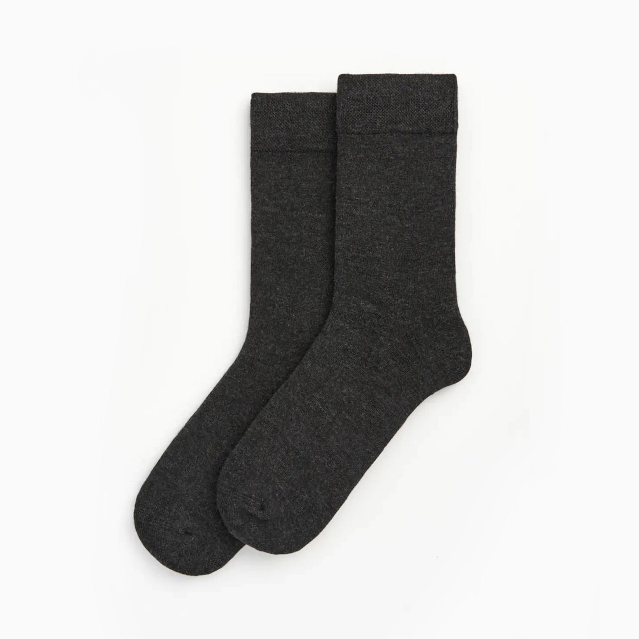 Socks-BAMCHARL25 - Storm Grey Large Bamboo Socks-Pairs Socks
