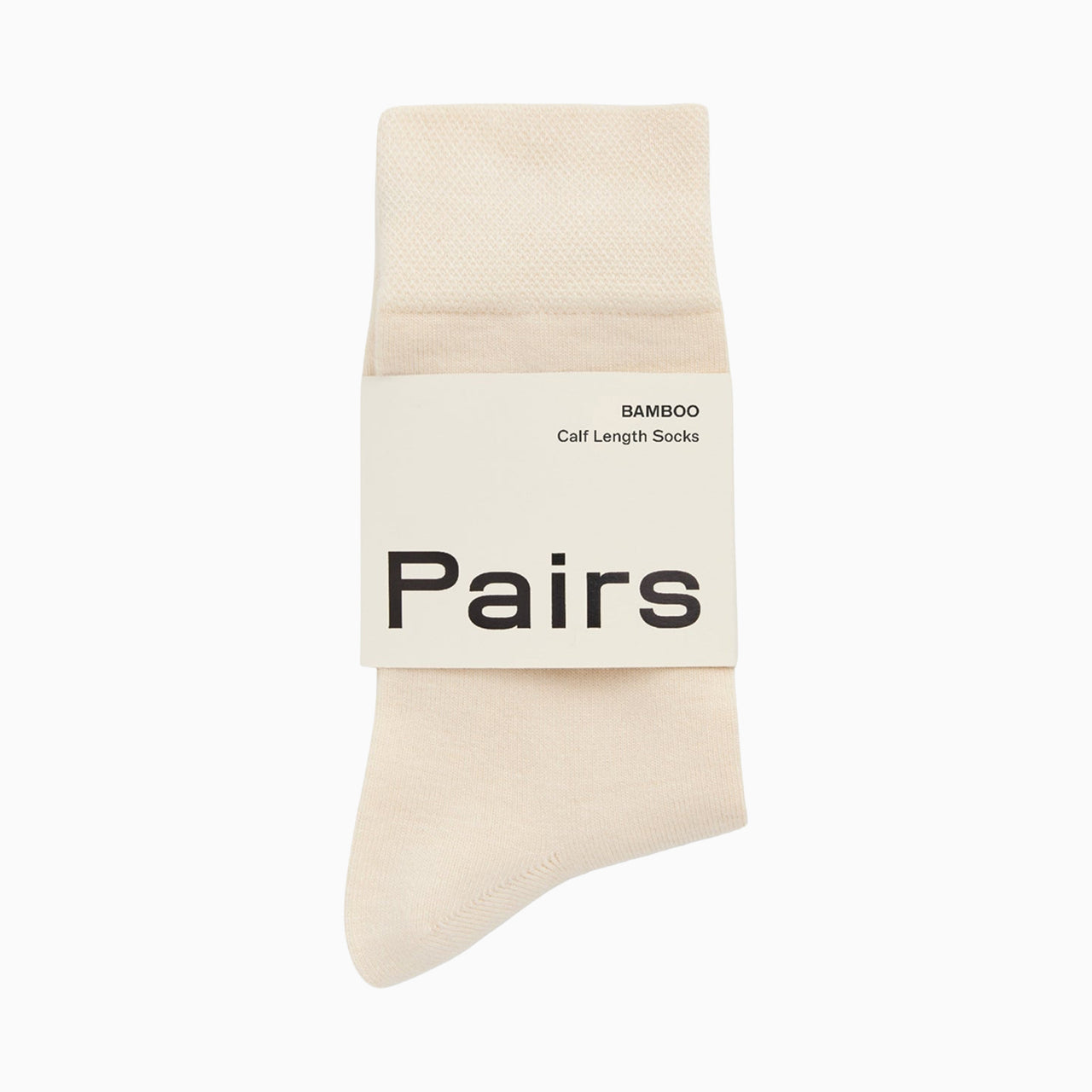 Socks-BAMCREAMS25 - Clotted Cream Bamboo Socks-Pairs Socks