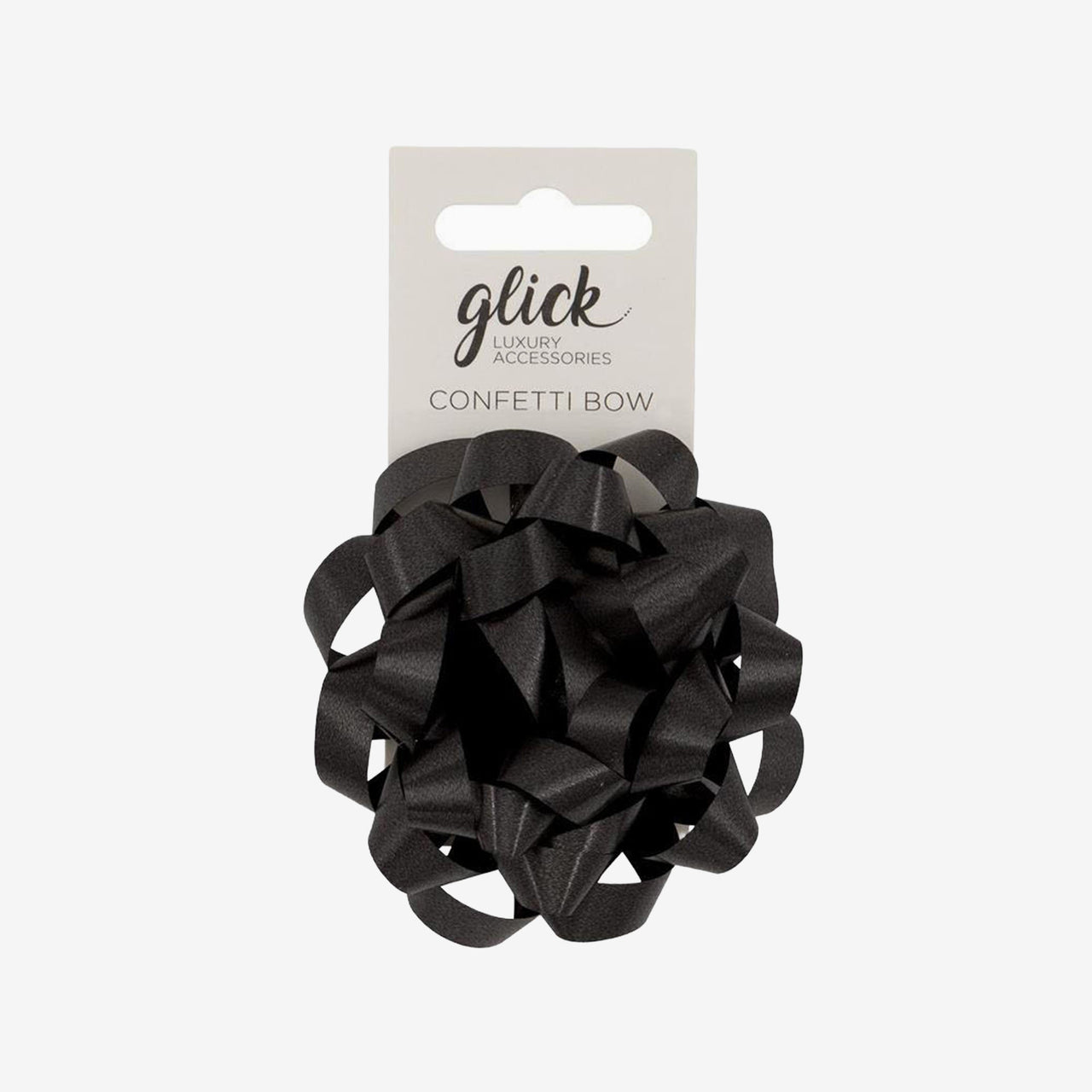 Bow-BF12G - Black Confetti Bow-Glick