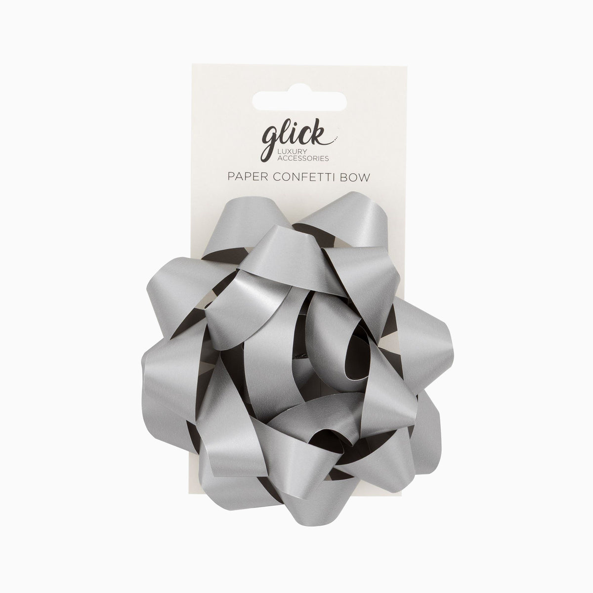 BP05 - Silver Confetti Bow