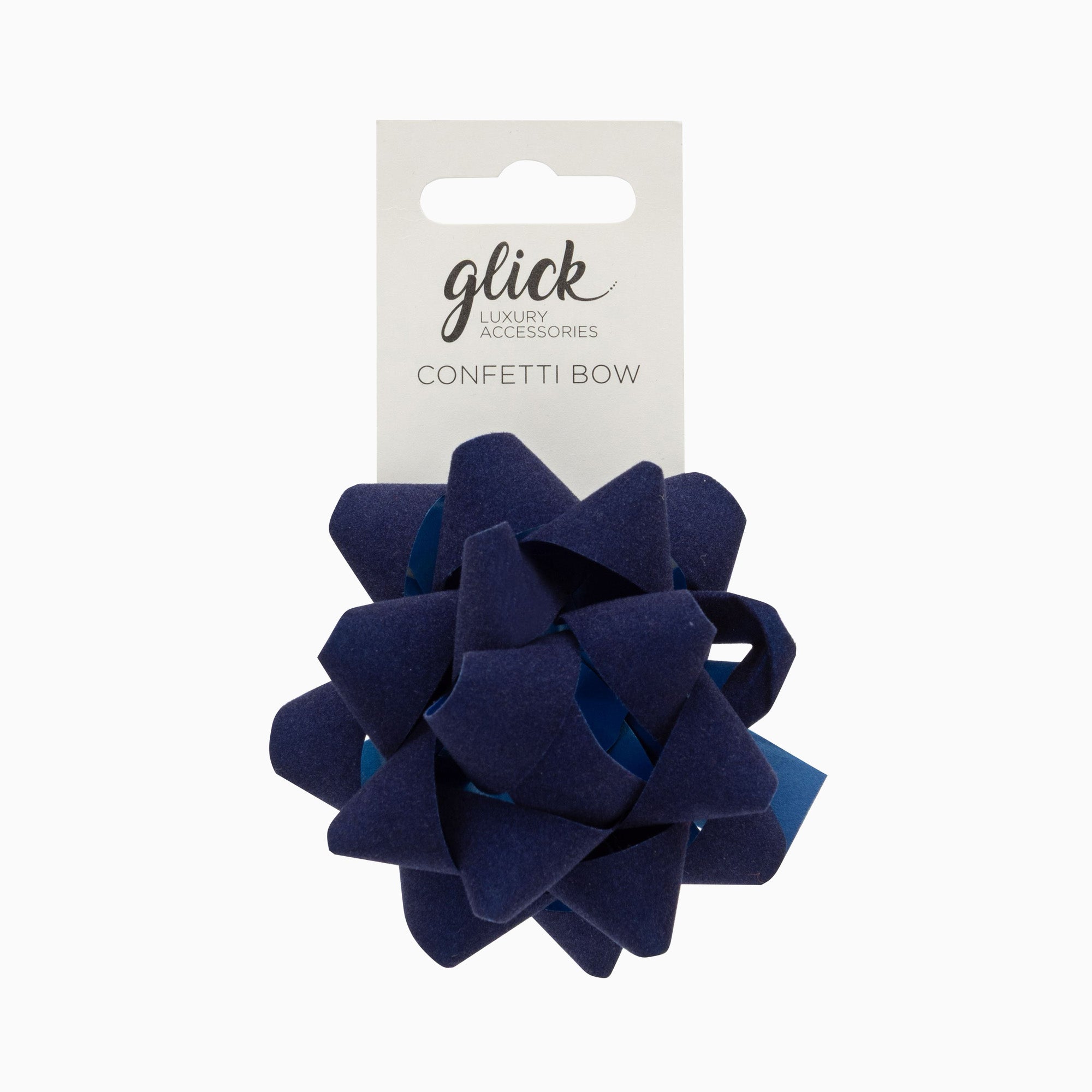 BV19 - Navy Velvet Gift Bow