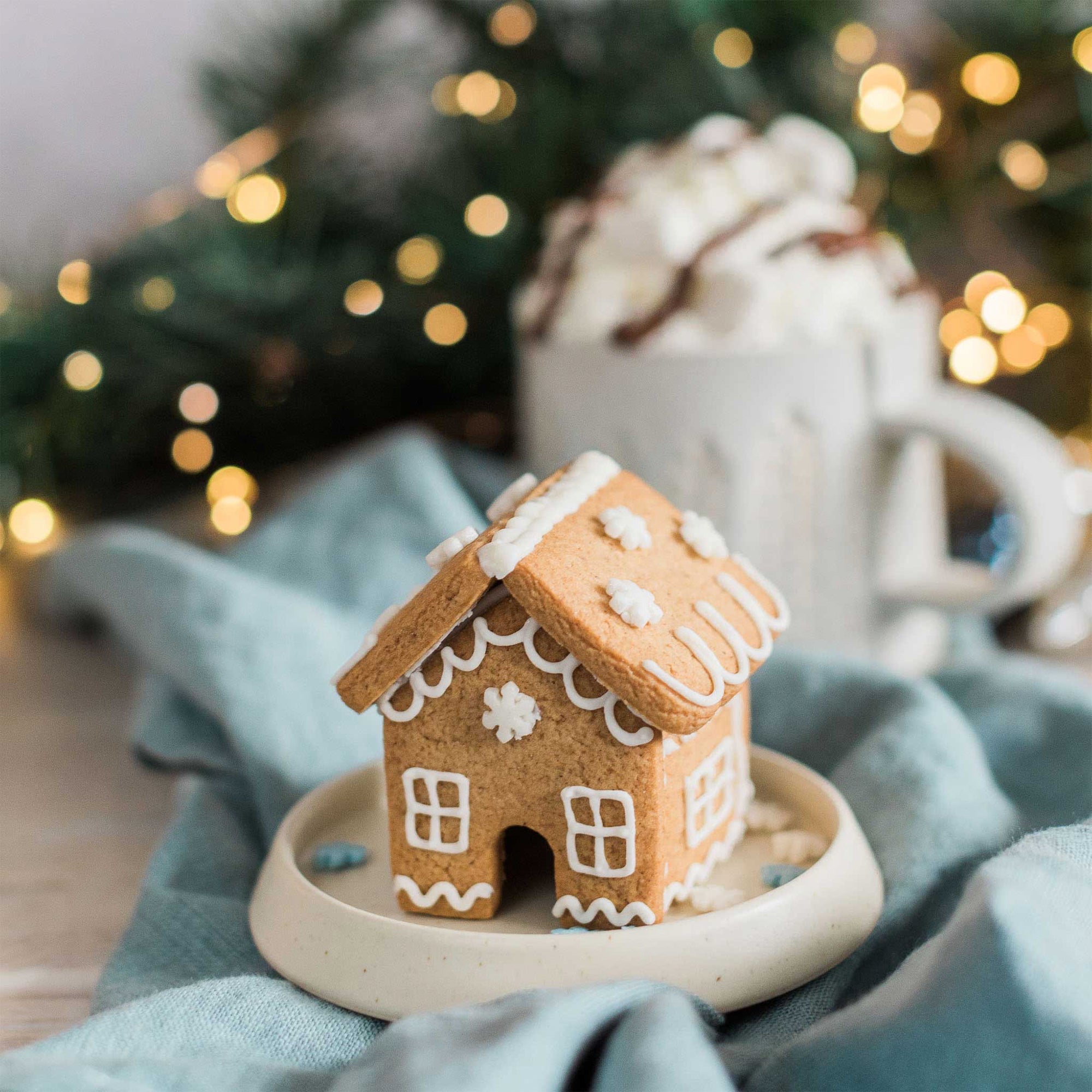 Baking Kit-BYO107 - DIY Tiny Gingerbread House Kit-Honeywell Bakes