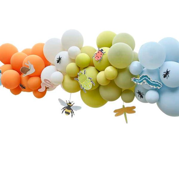 Balloon Arch - BUG-100 - Bugs Party Balloon Arch With Cards - Bugs Party Balloon Arch With Cards - Whistlefish