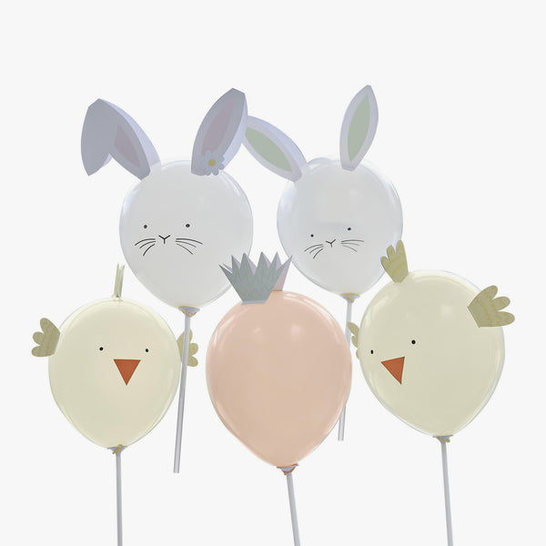 Balloon-BN-115 - Easter Character Balloon Bundle-Ginger Ray