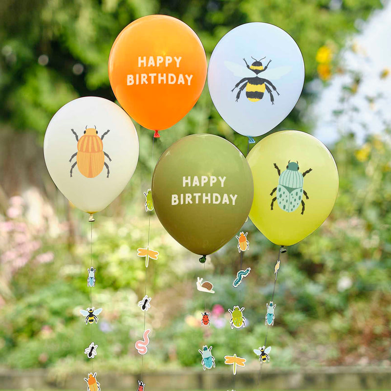 Balloon - BUG-101 - Bugs with Tails Party Balloons - Bugs with Tails Party Balloons - Whistlefish