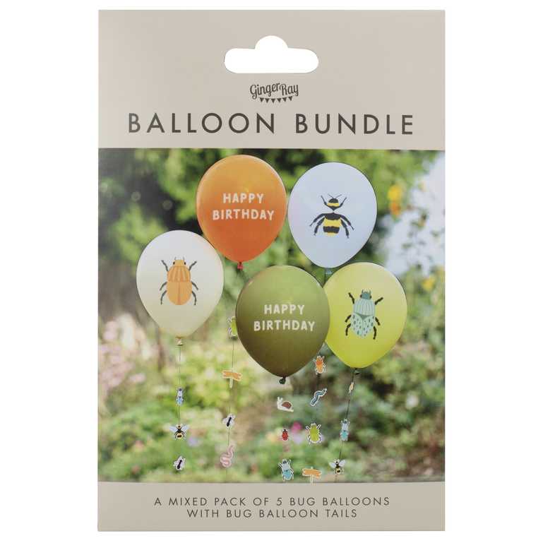 Balloon - BUG-101 - Bugs with Tails Party Balloons - Bugs with Tails Party Balloons - Whistlefish