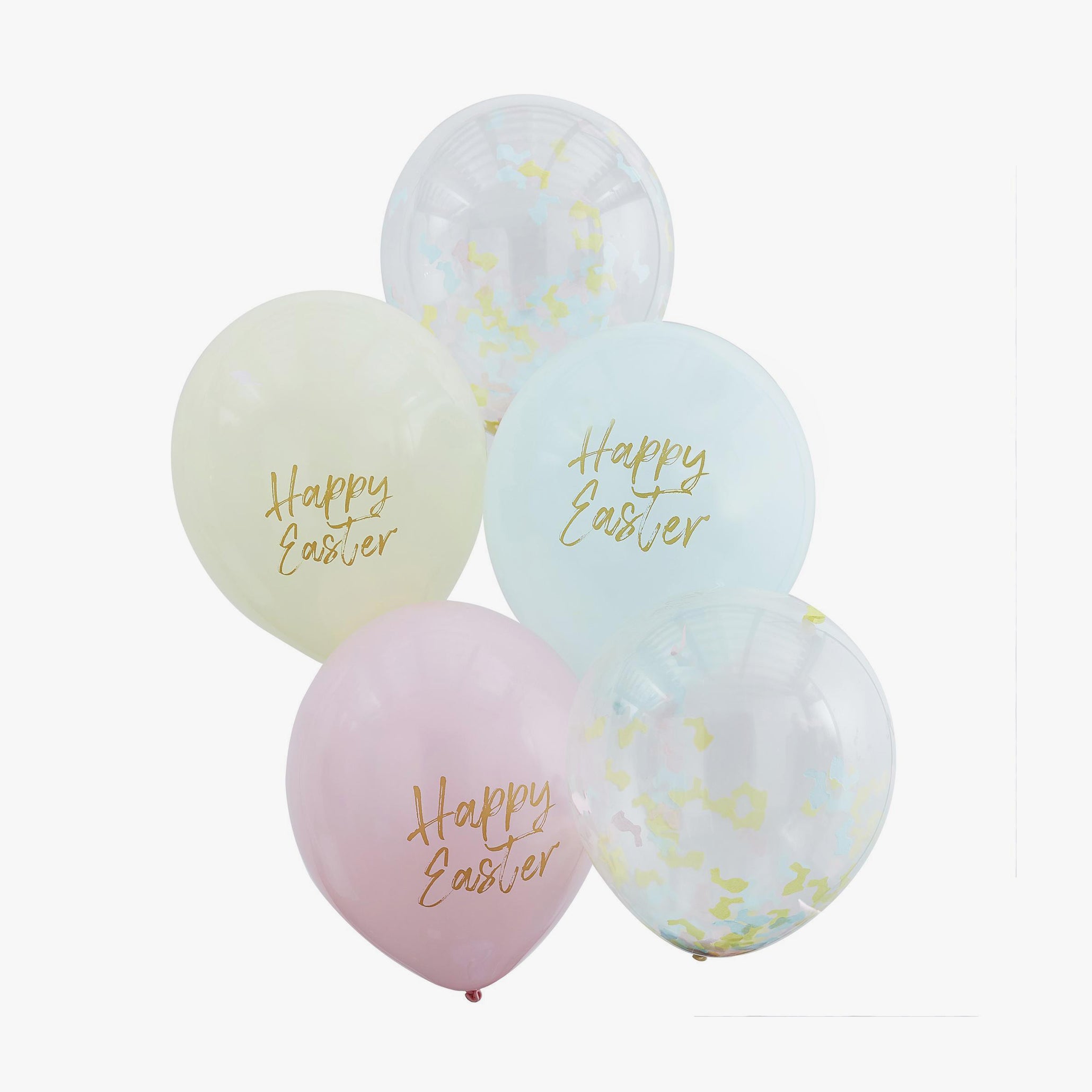 HOP-103 - Happy Easter Confetti & Pastel Balloons