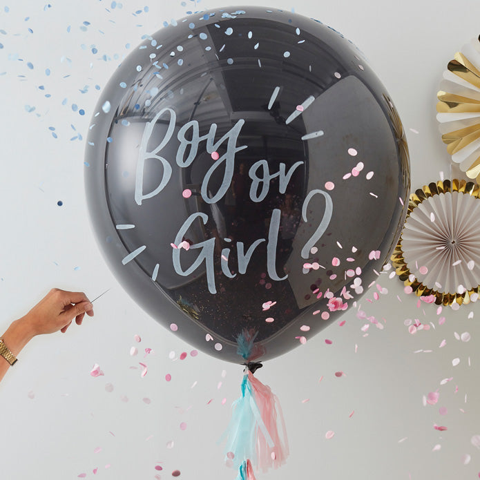 Balloon-OB-115 - Boy Or Girl Gender Reveal Balloon-Whistlefish