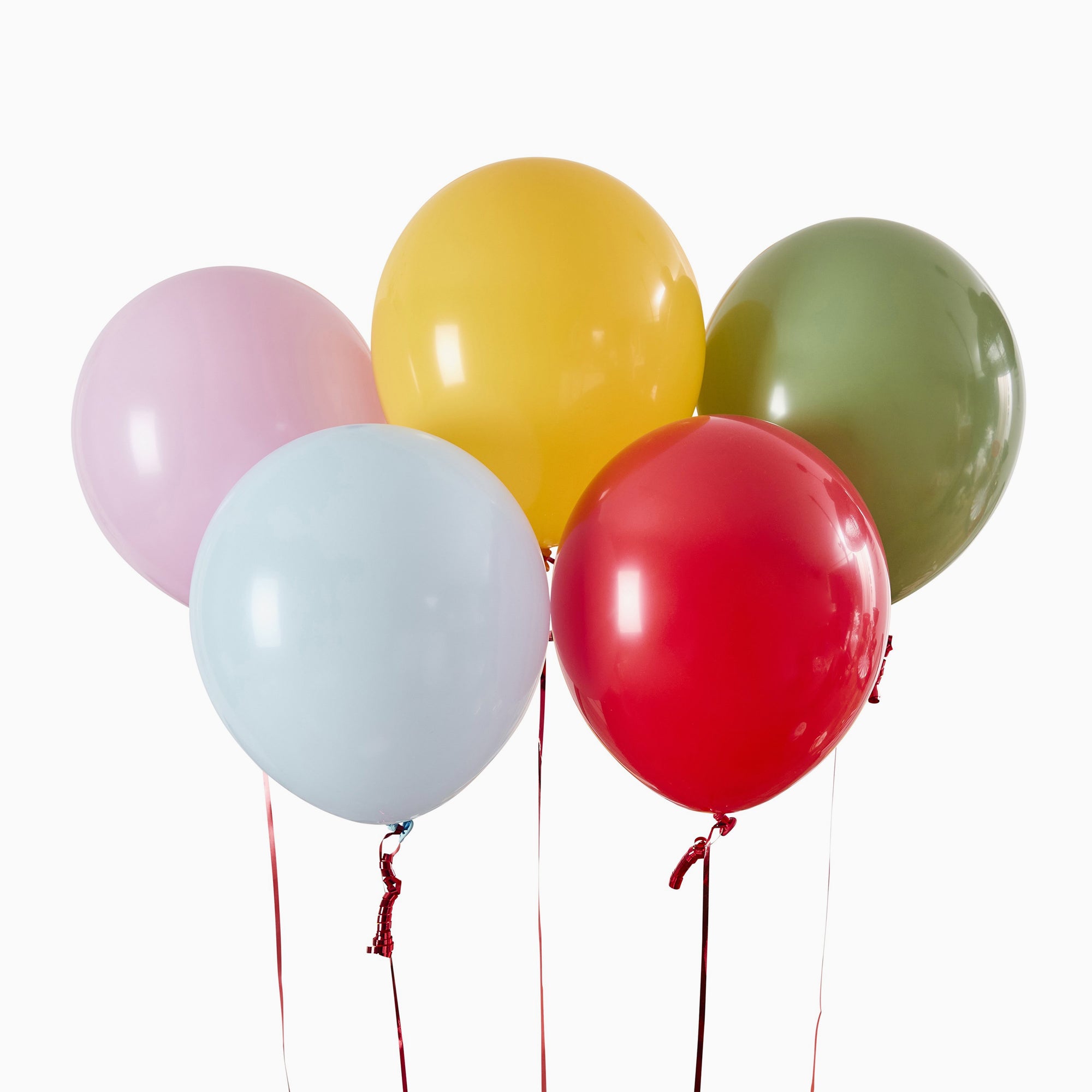 Balloons-HBCP103 - Rainbow Circus Latex 12" Balloons-Hootyballoo