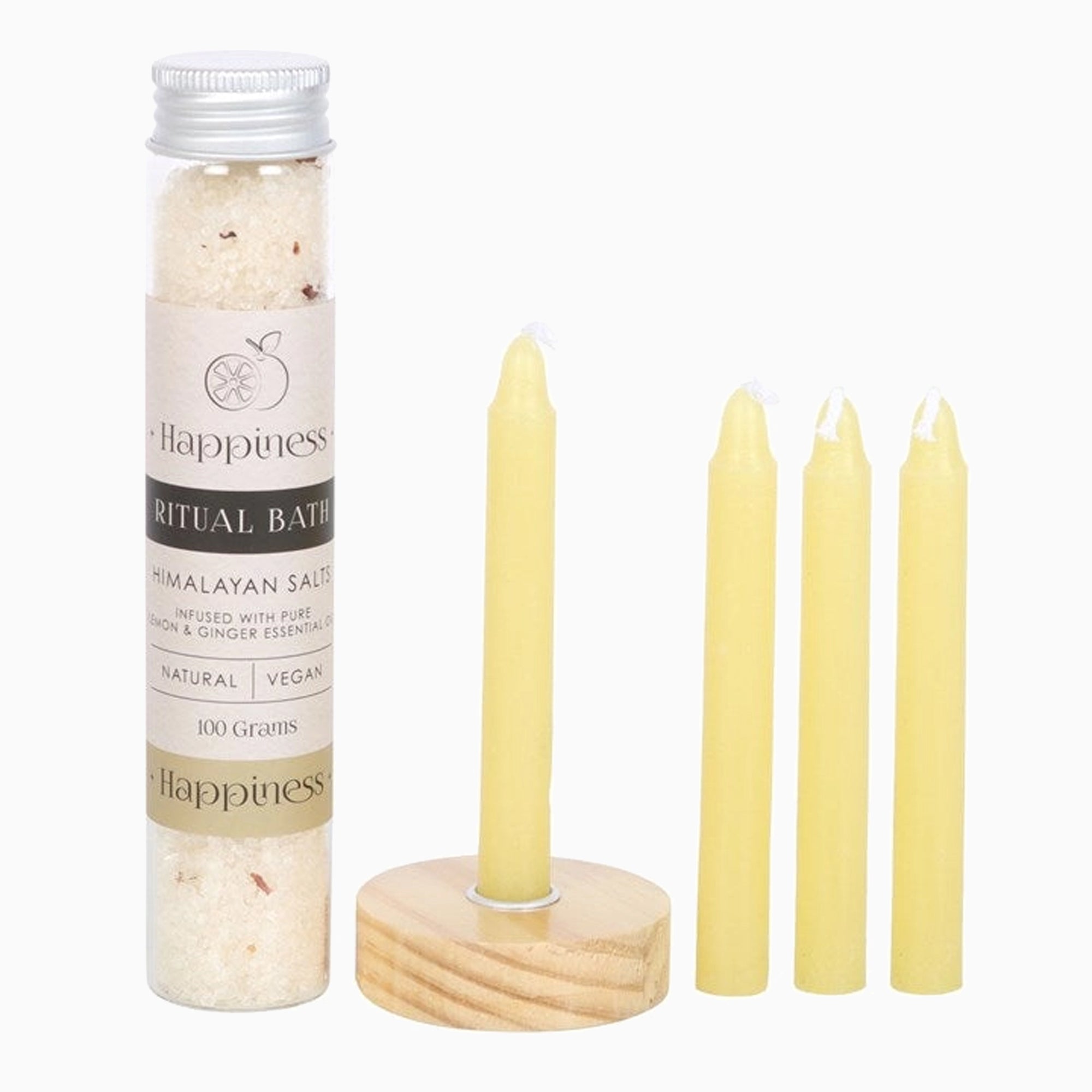 Bath Kit-HM_49923 - Happiness Herbal Ritual Bath Kit-Something Different Wholesale