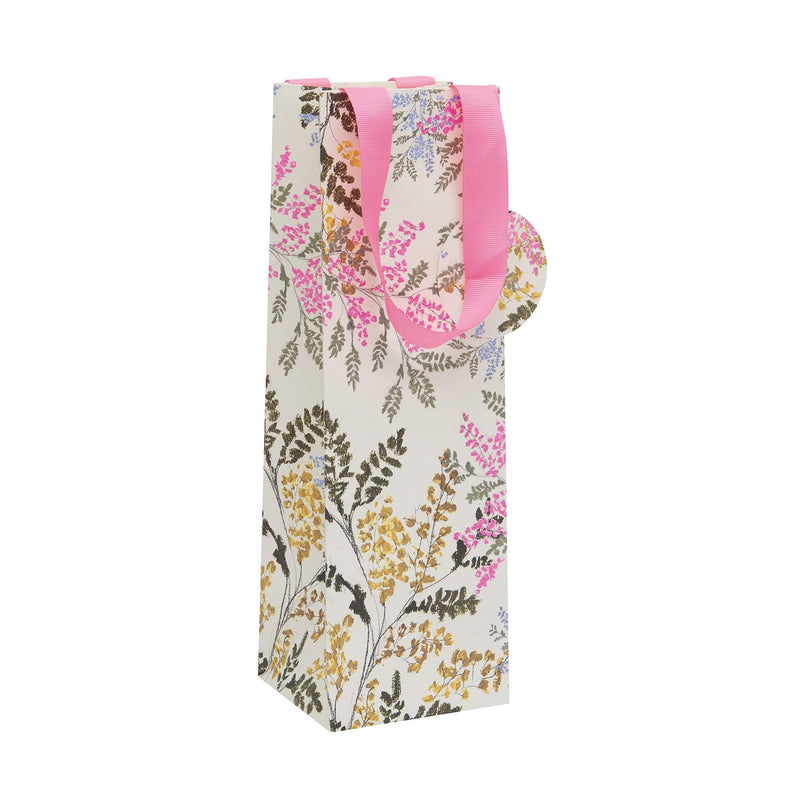 Bottle Bag - GBTST74 - Oriental Floral Bottle Bag - Oriental Floral Bottle Bag - Whistlefish