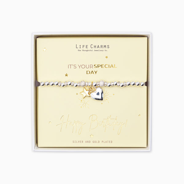 Bracelet-HB13 - Happy Birthday Bracelet-Whistlefish