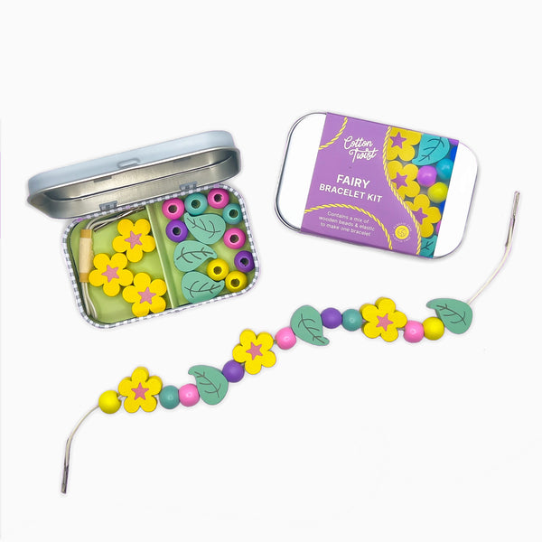Bracelet Kit-SQ6164307 - Fairy Bracelet Gift Kit-Cotton Twist