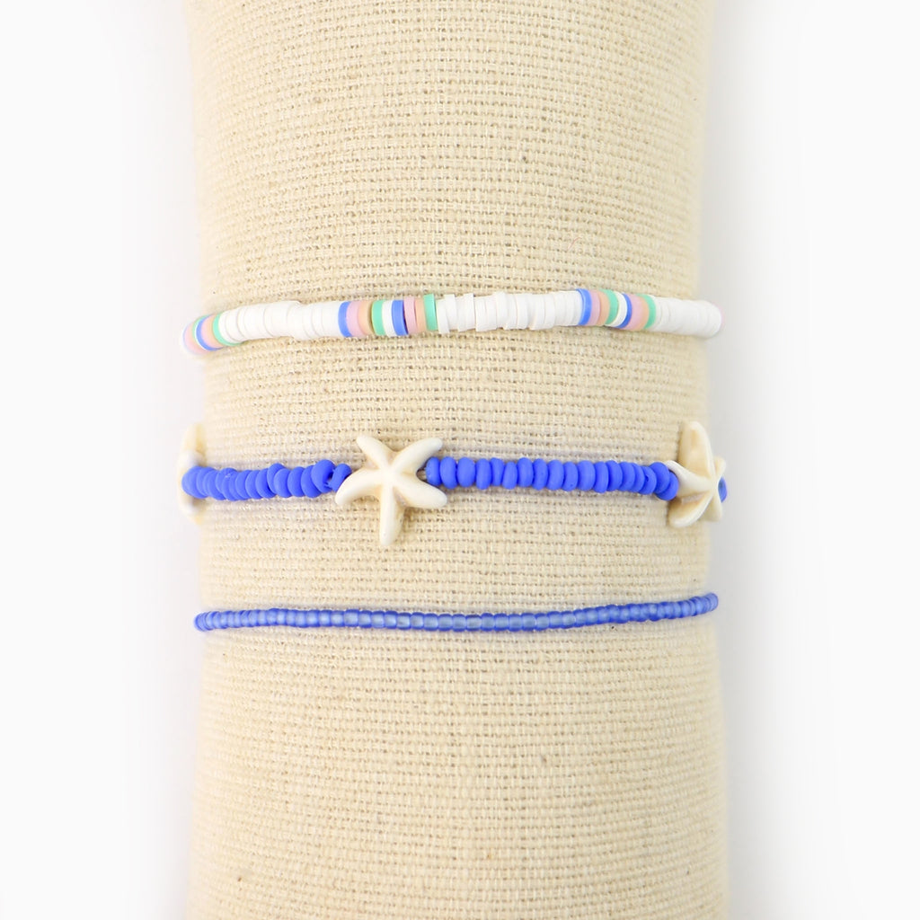 Bracelet Set-STYL-930 - Serasa Beach Bracelet (Set of 3)-Pineapple Island