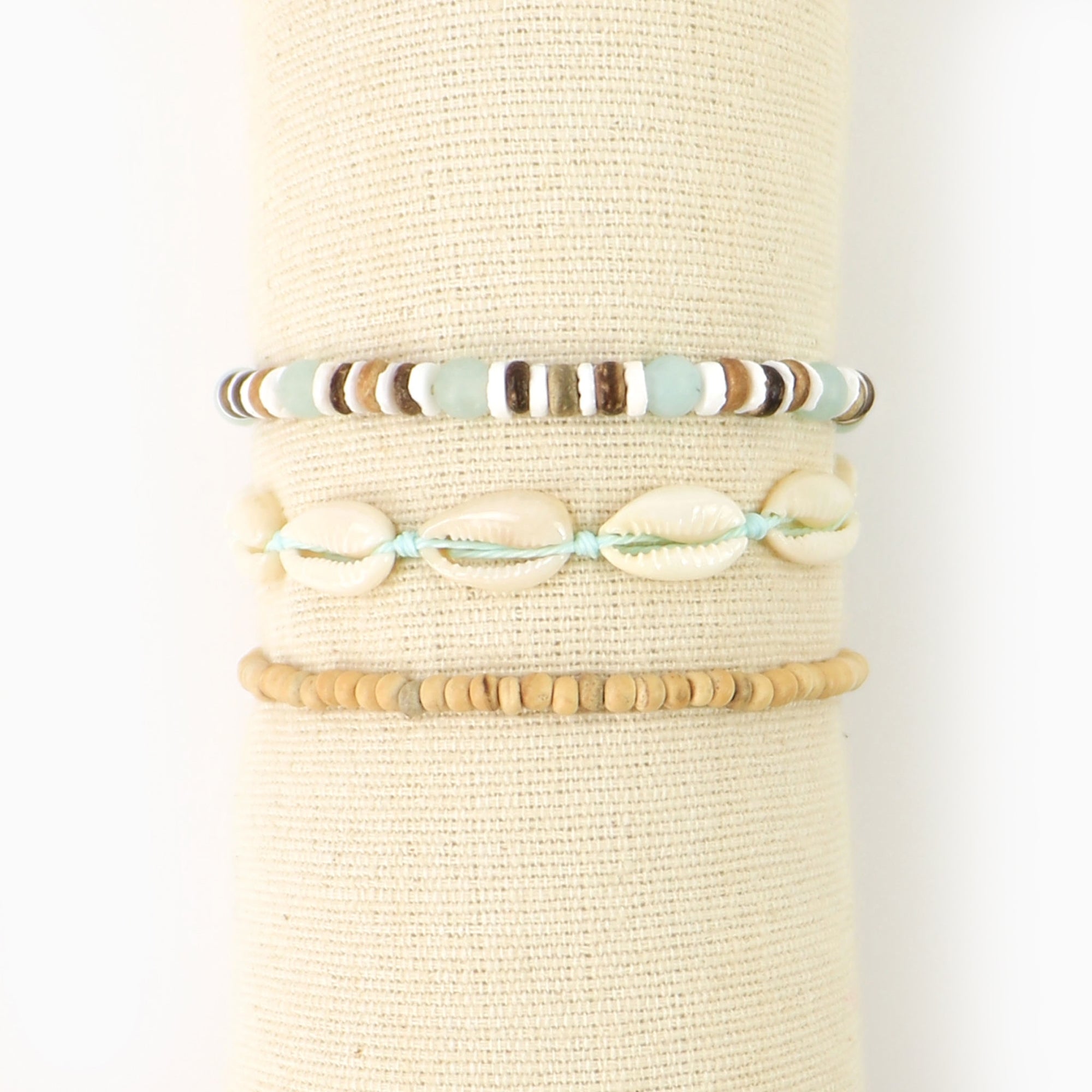 Bracelet Set-STYL-933 - Perasi Beach Bracelet (Set of 3)-Pineapple Island