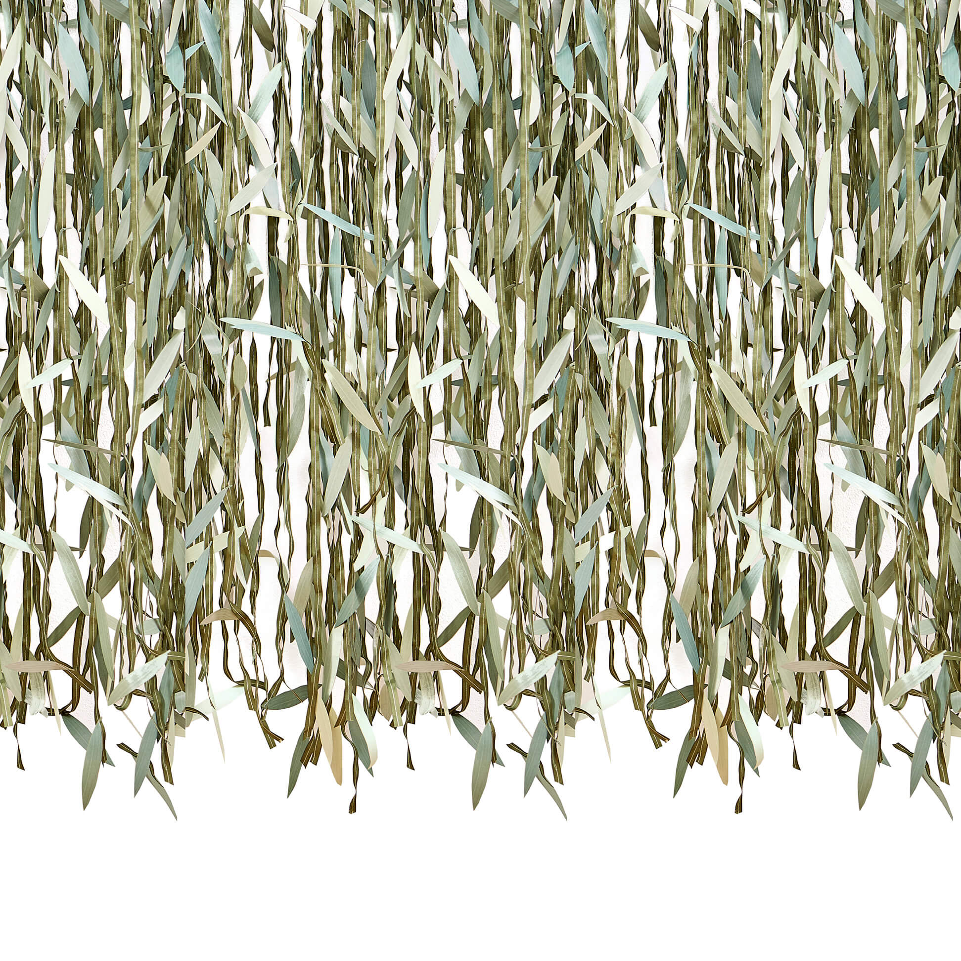 Bunting-BAB-131 - Botanical Leaf Ribbon Backdrop-Whistlefish