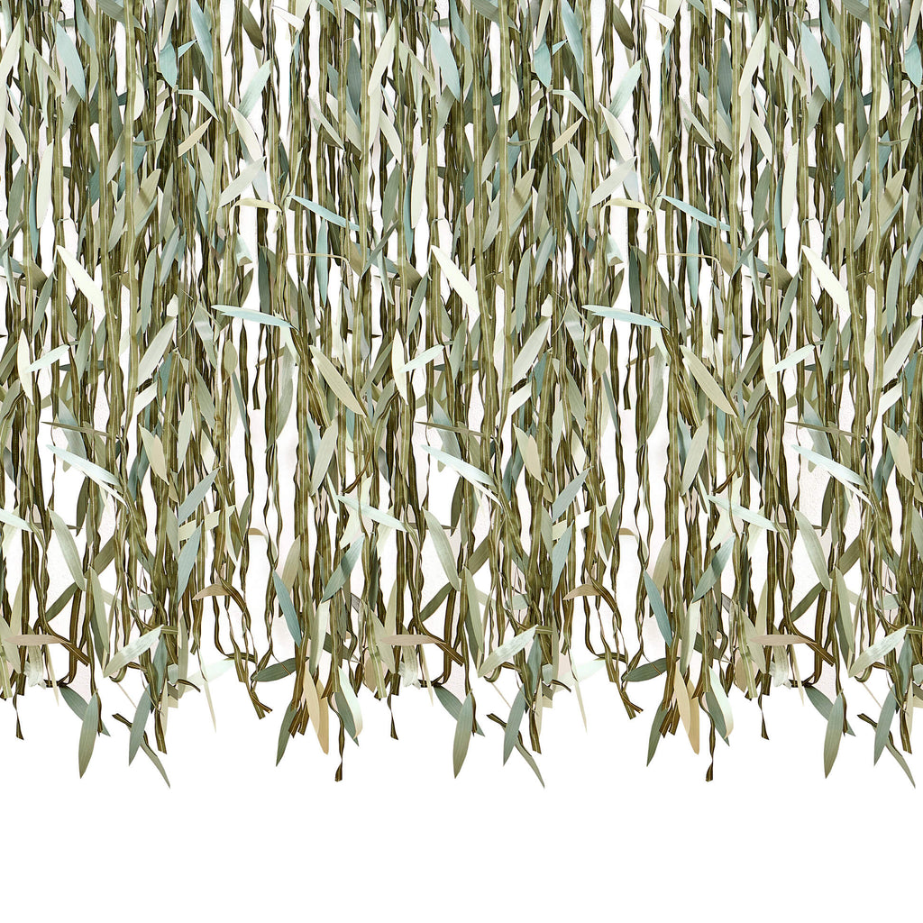Bunting-BAB-131 - Botanical Leaf Ribbon Backdrop-Whistlefish